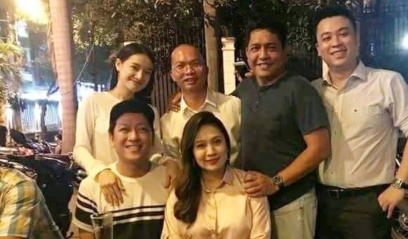 Truong Giang, Nha Phuong tinh cam di an cung Thanh Thuy, Duc Thinh hinh anh