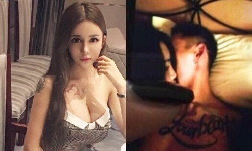 Sao nam 'Dien Hi cong luoc' tai tieng vi anh nong voi hot girl 16 tuoi hinh anh