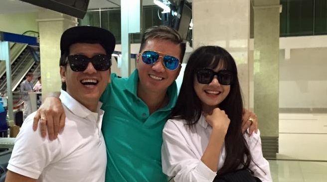 Nha Phuong Truong Giang cuoi anh 1