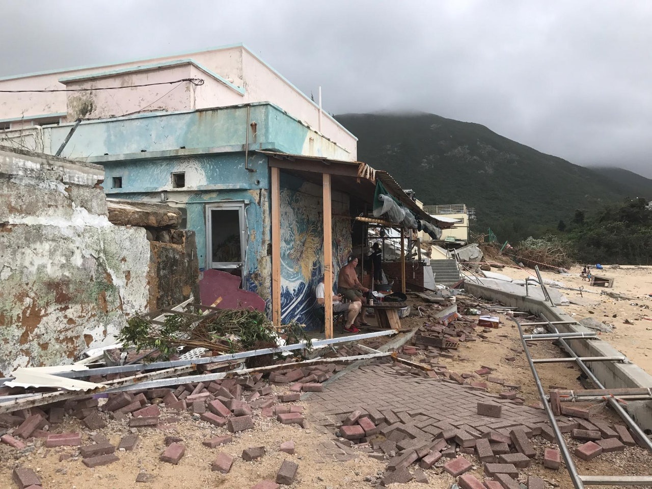 phim truong danh sap vi bao Mangkhut anh 3