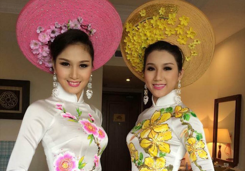 Thi sinh hoa hau Viet Nam 2014 xuat gia anh 3