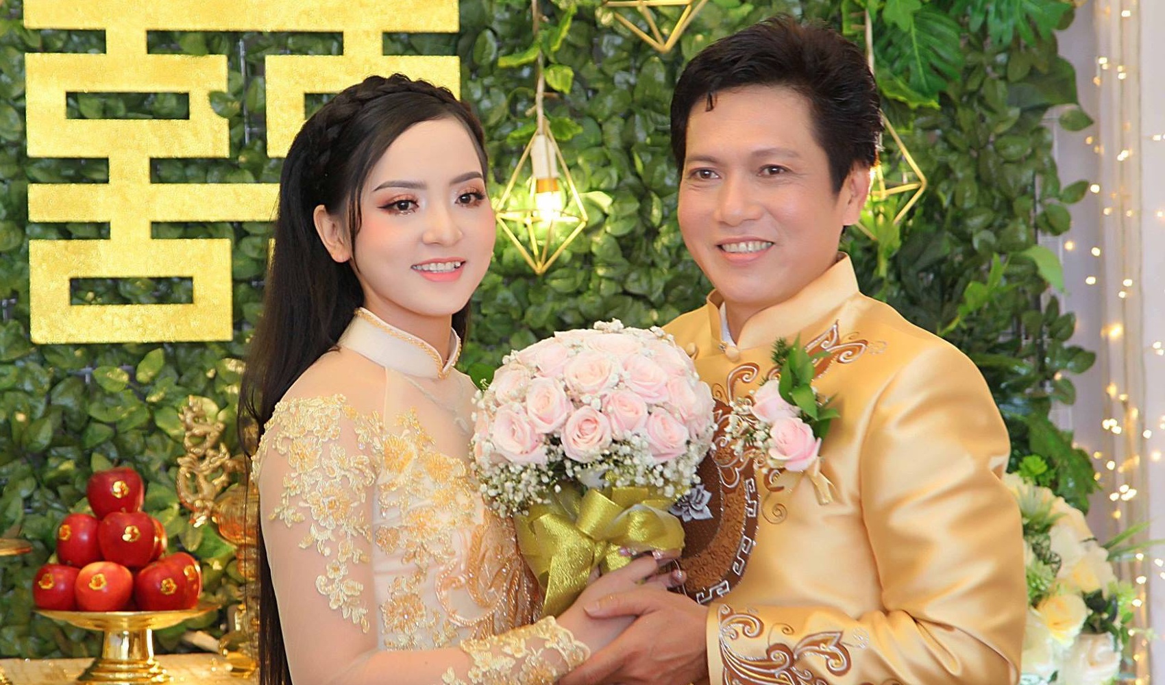 Sao Việt cưới vợ trẻ kém nhiều tuổi ảnh 2 Sao Viet cuoi vo tre kem nhieu tuoi anh 2