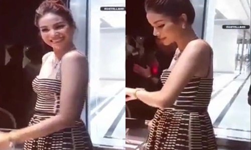 Pham Huong mang thai anh 1