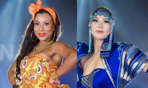 Nhan sac bi che bai cua cac doi thu A hau Phuong Nga o Miss Grand hinh anh