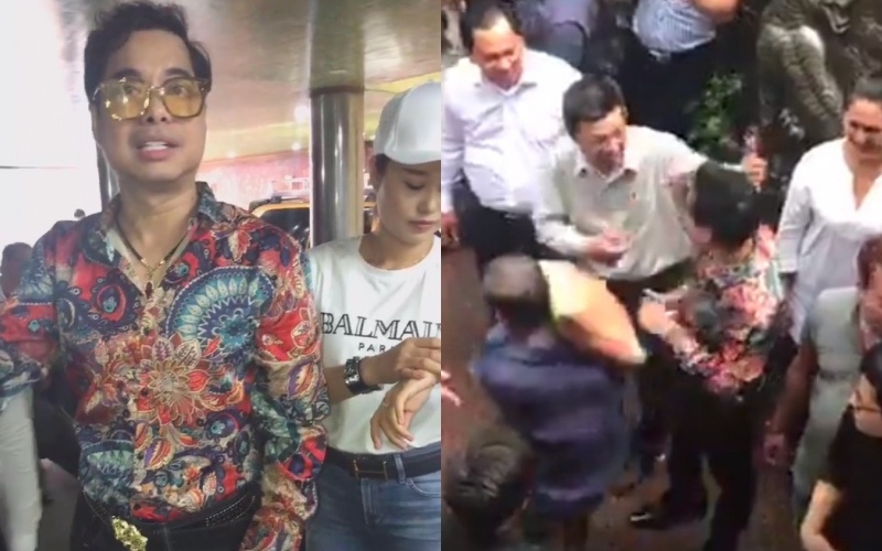 Ca sĩ Ngọc Sơn phát gạo ảnh 1 Ca si Ngoc Son phat gao anh 1