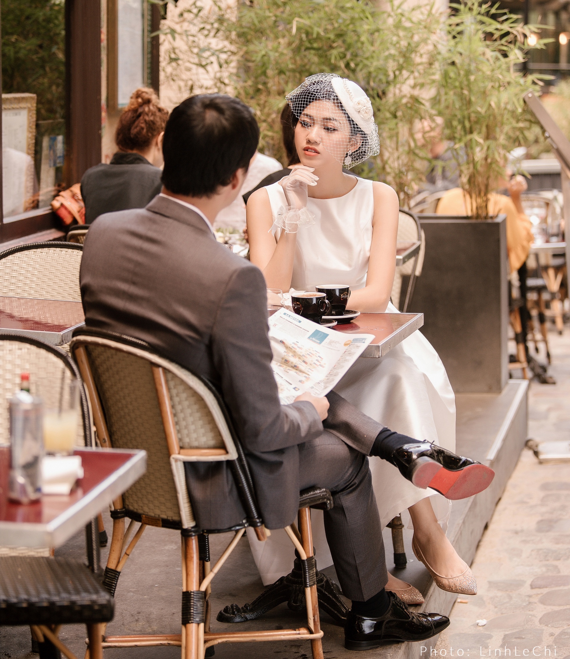 Anh cuoi o Phap cua A hau Thanh Tu anh 8