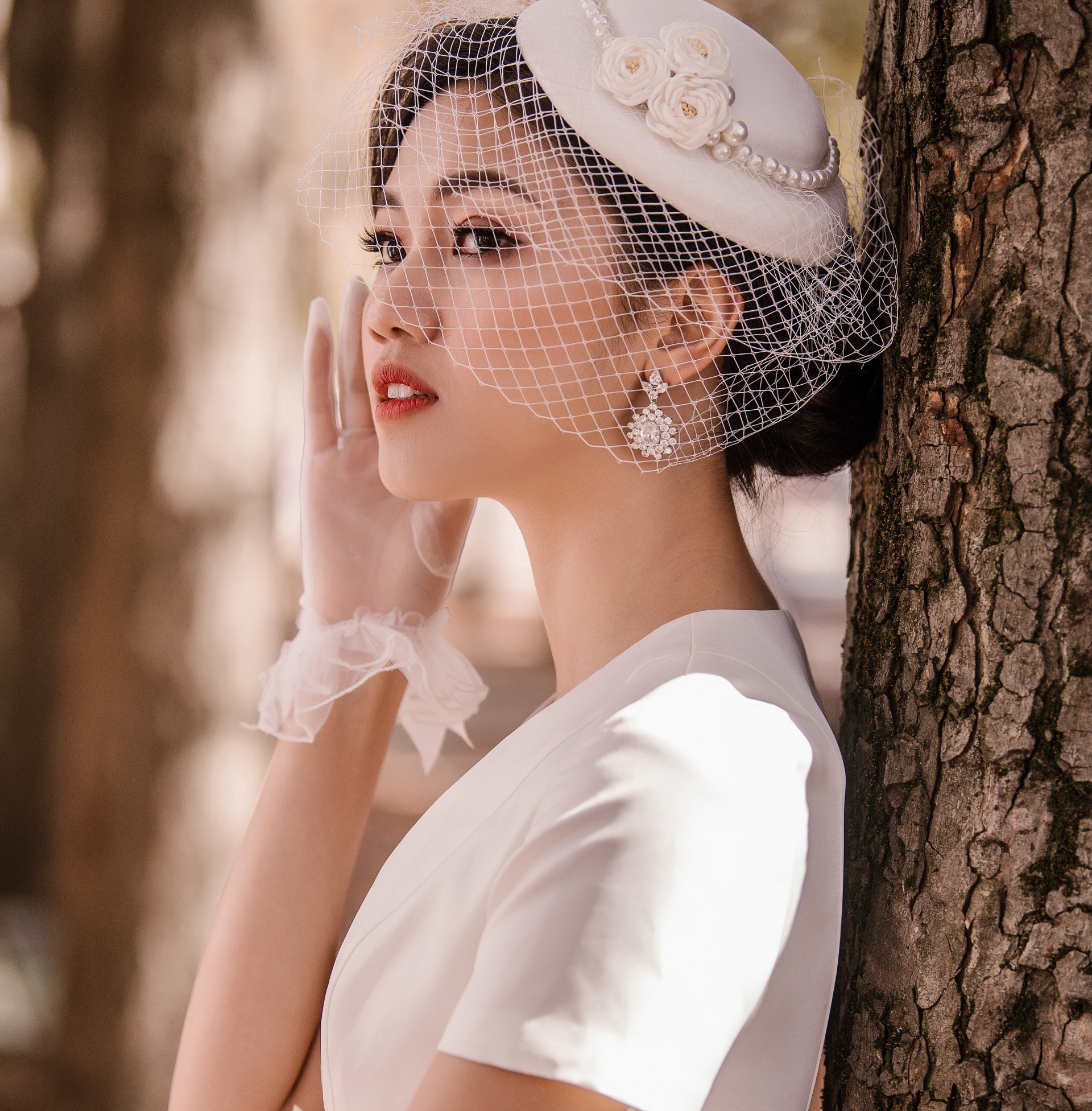 Anh cuoi o Phap cua A hau Thanh Tu anh 9