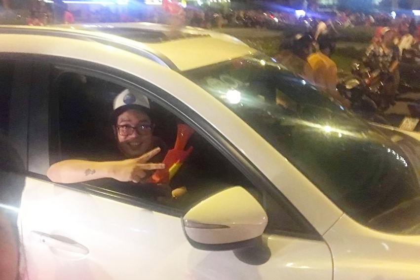 Sao Viet mung doi tuyen chien thang anh 14