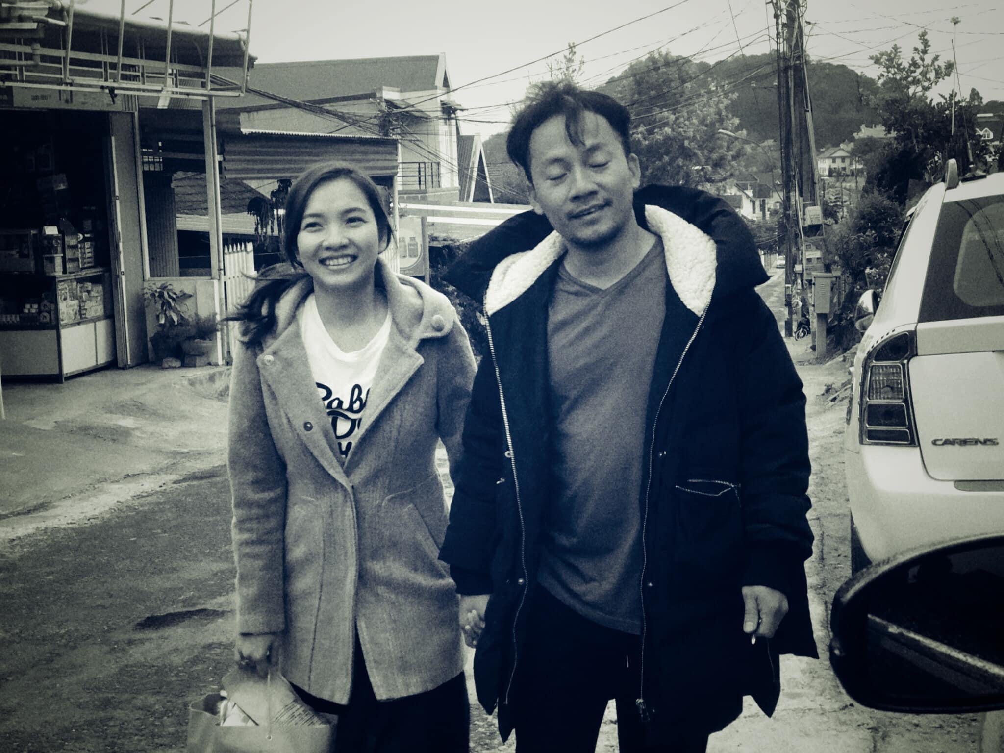 Anh rapper Dinh Tien Dat va Thuy Vy anh 1