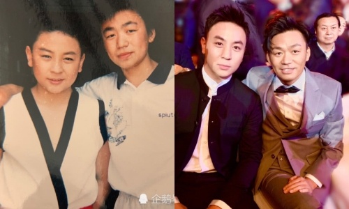 Vuong Bao Cuong xuc dong khi gap 'su thuc Thieu Lam' Thich Tieu Long hinh anh