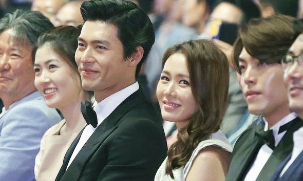 Hyun Bin va Son Ye Jin len tieng ve tin hen ho bi mat o My hinh anh