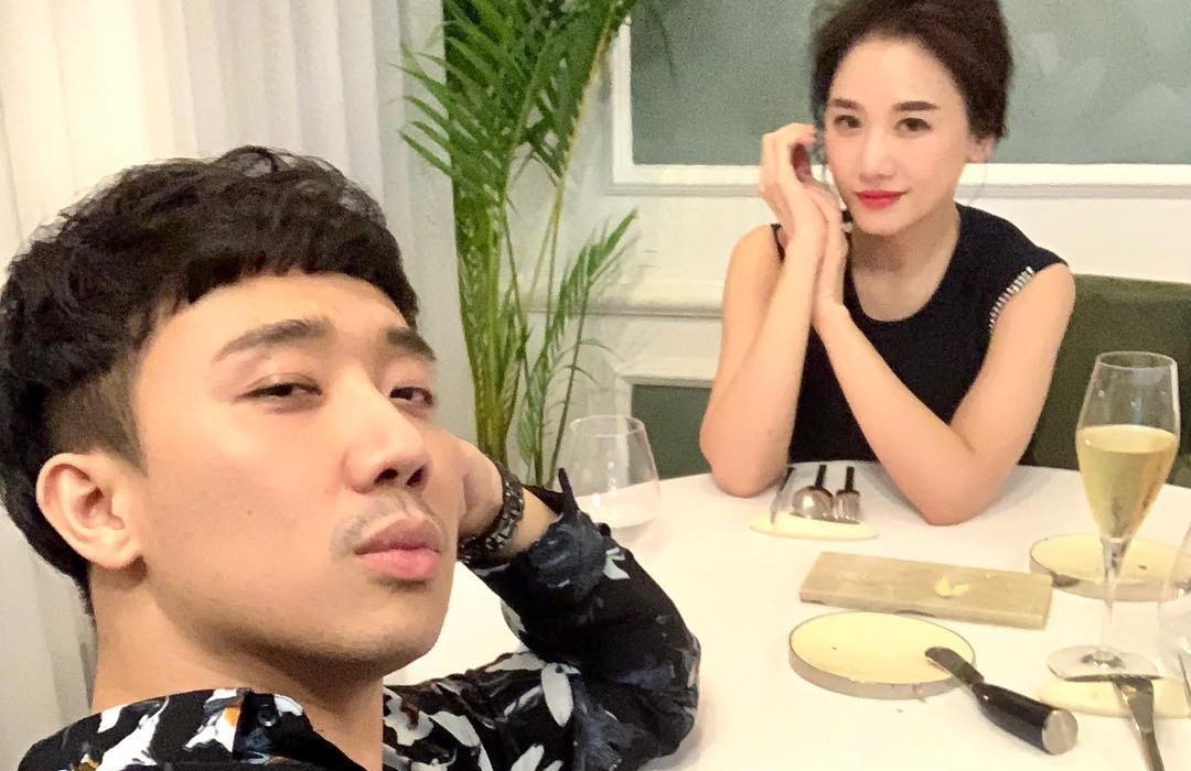 Trấn Thành kỷ niệm ngày yêu Hari Won ảnh 1 Tran Thanh ky niem ngay yeu Hari Won anh 1