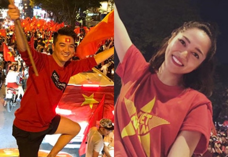 Sao Viet vo oa, ru nhau di bao sau khi Viet Nam vao tu ket Asian Cup hinh anh