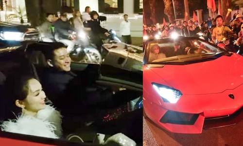 Tuan Hung lai sieu xe di bao mung Viet Nam vao tu ket Asian Cup hinh anh