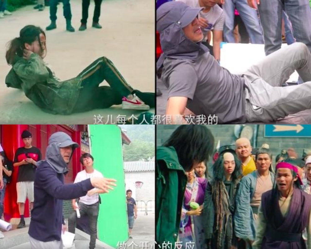 Châu Tinh Trì làm gì ở phim trường ảnh 3 Chau Tinh Tri lam gi o phim truong anh 3