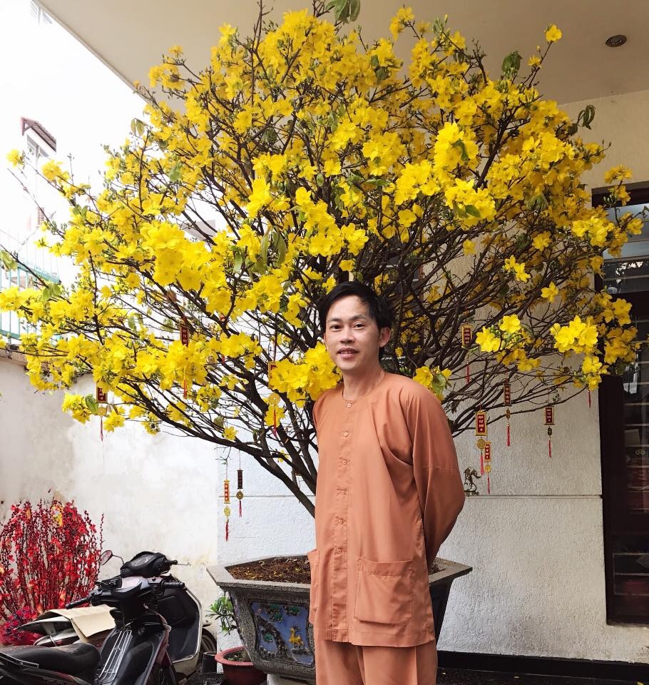 Dam Thu Trang don Tet ben gia dinh Cuong Do La anh 11