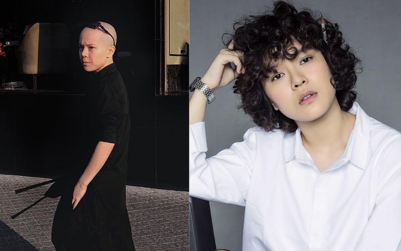 Tiên Tiên bất ngờ cạo trọc ảnh 2 Tien Tien bat ngo cao troc anh 2