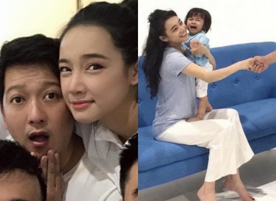 Tu Anh Nha Phuong Than Thuy Ha dang dep sau sinh anh 3