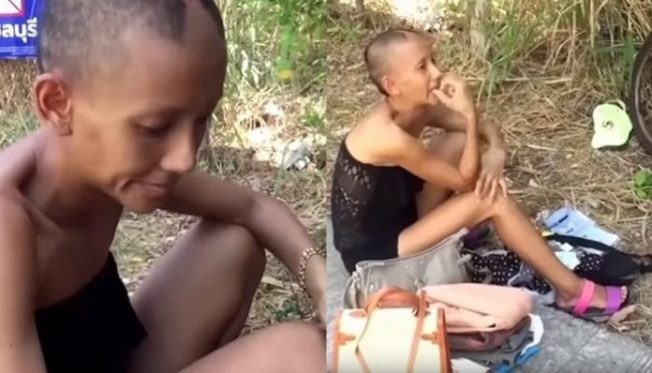 Sao nữ Thái Lan ăn xin ảnh 1 Sao nu Thai Lan an xin anh 1