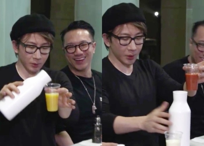 Clip ao thuat gia Luu Khiem lam lai tiet muc 'am ma' ngay ban an hinh anh