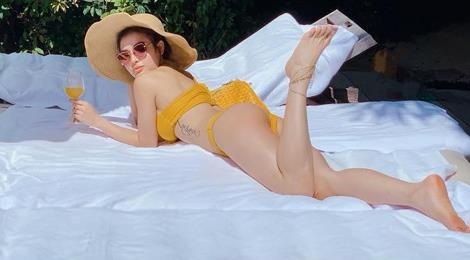 Ngap tran anh khoe than gay tranh cai cua sao Viet tren mang xa hoi hinh anh