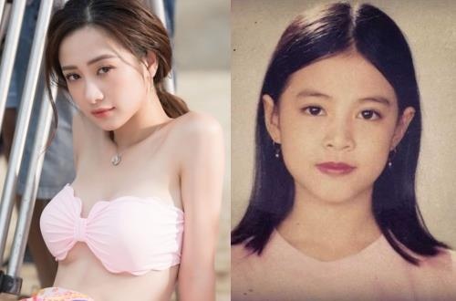 Nhan sac thoi thieu nu cua cac nguoi dep noi tieng showbiz Viet hinh anh