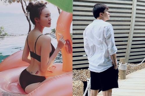 Ninh Duong Lan Ngoc va Chi Dan cung nhau di bien dip le 30/4? hinh anh