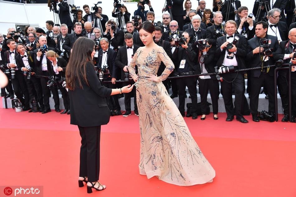 sao trung quoc tren Tham do Cannes 2019 anh 2