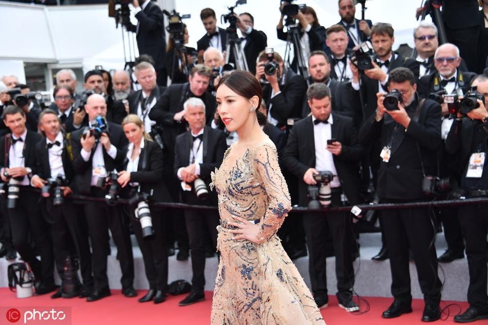 sao trung quoc tren Tham do Cannes 2019 anh 1