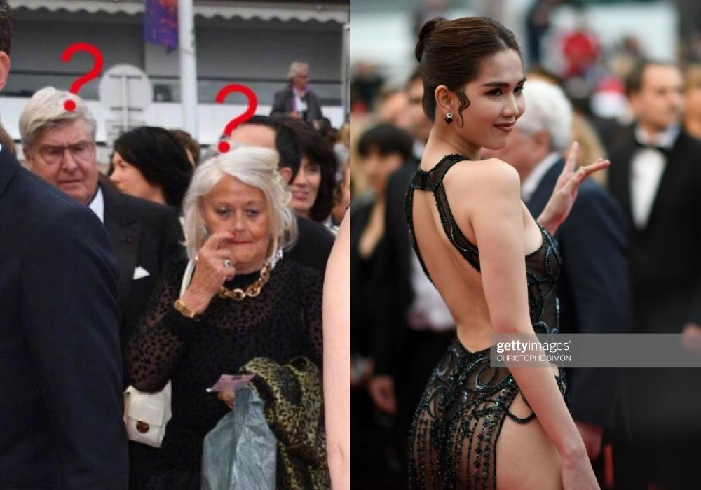 Ngoc Trinh mac phan cam o Cannes anh 3