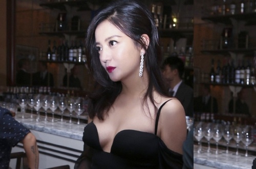 Trieu Vy - nu ty phu showbiz vuong cao buoc lua dao, quyt no hinh anh