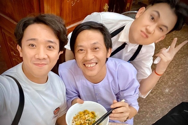 Tran Thanh du sinh nhat tuoi 50 cua Hoai Linh hinh anh