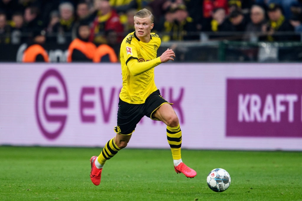 Real Madrid,  Erling Haaland,  Karim Benzema anh 1