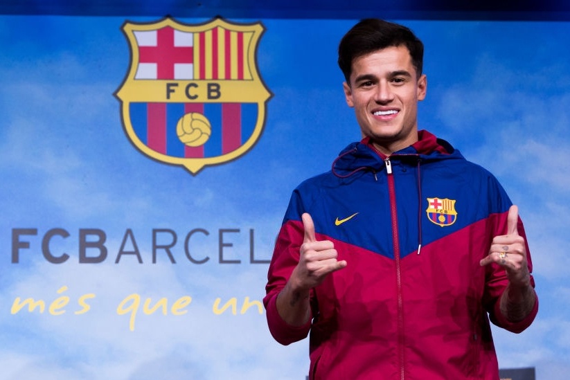 Coutinho chua muon tro lai Barca hinh anh