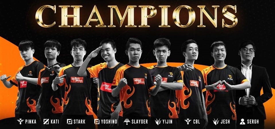 Lien minh huyen thoai,  Team Flash,  GAM,  VCS anh 1