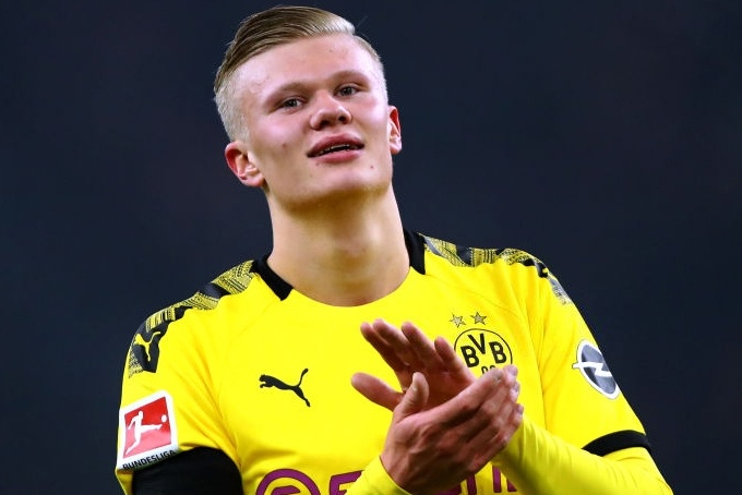 Haaland so huu thong ke ghi ban tot hon Messi va Ronaldo hinh anh