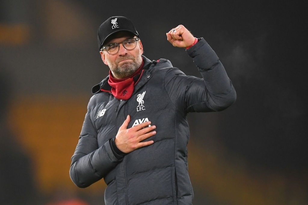 Liverpool vo dich Premier League,  Liverpool vo dich Ngoai hang Anh,  Liverpool,  Jurgen Klopp,  Premier League,  Man United,  MU anh 5