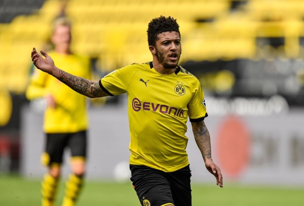 Jadon Sancho,  Man United,  Dortmund,  Premier League,  MU anh 1