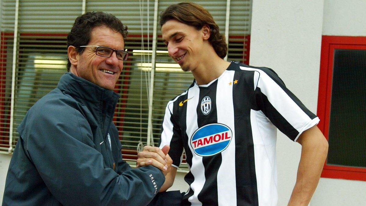 Zlatan Ibrahimovic,  Juventus,  Fabio Capello,  Van Basten,  Champions League,  Liverpool anh 2