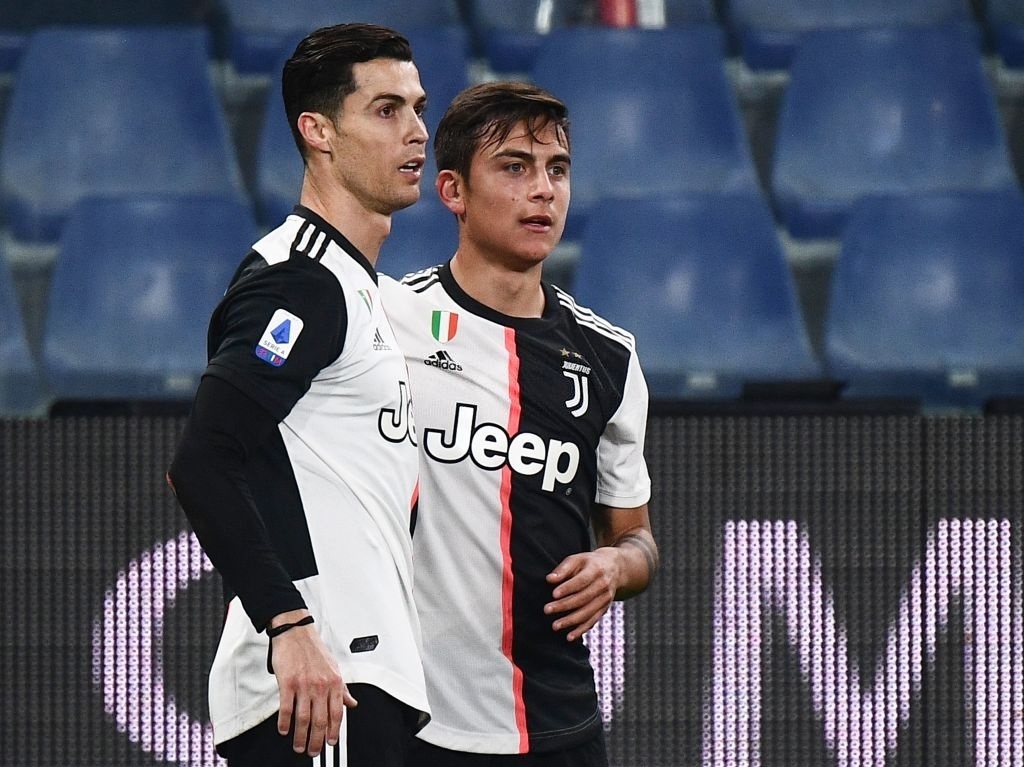 Paulo Dybala,  Cristiano Ronaldo,  Juventus,  Champions League anh 1