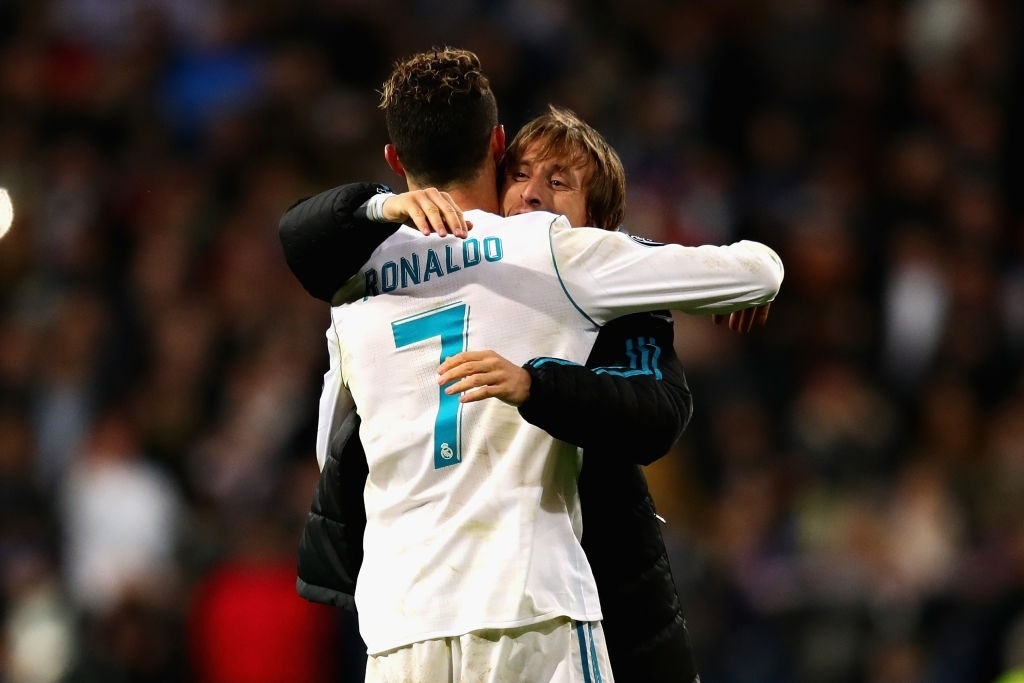 Cristiano Ronaldo,  Real Madrid,  Luka Modric,  Zidane anh 1