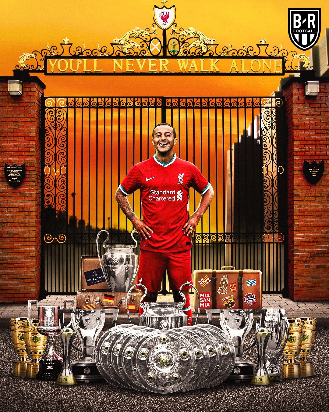 Thiago,  Liverpool,  Premier League,  Juergen Klopp,  Champions League,  Bayern,  Man United,  Chelsea,  Arsenal,  Barca anh 1