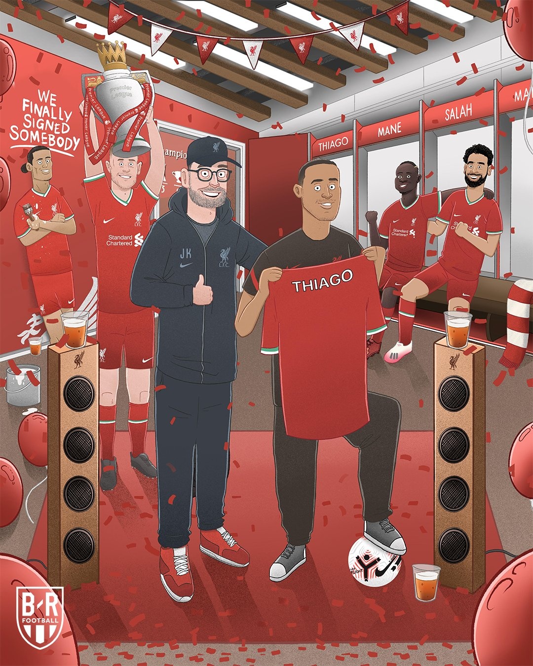 Thiago,  Liverpool,  Premier League,  Juergen Klopp,  Champions League,  Bayern,  Man United,  Chelsea,  Arsenal,  Barca anh 5