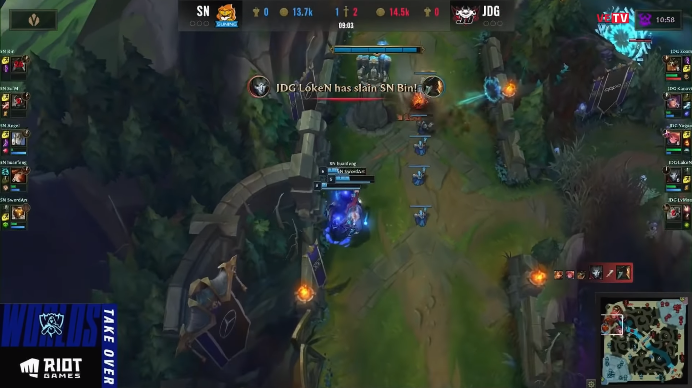 SofM,  Le Quang Duy,  Than rung Viet Nam,  Chung ket the gioi,  Lien Minh Huyen Thoai anh 1