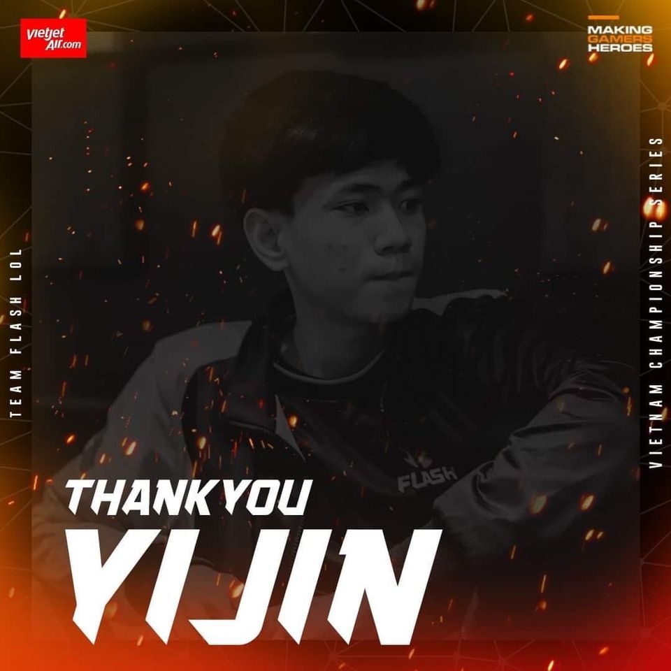 Yijin,  Team Flash,  Chung ket The gioi Lien Minh Huyen Thoai,  Chung ket The gioi,  ASIAD,  EVOS Esports anh 1