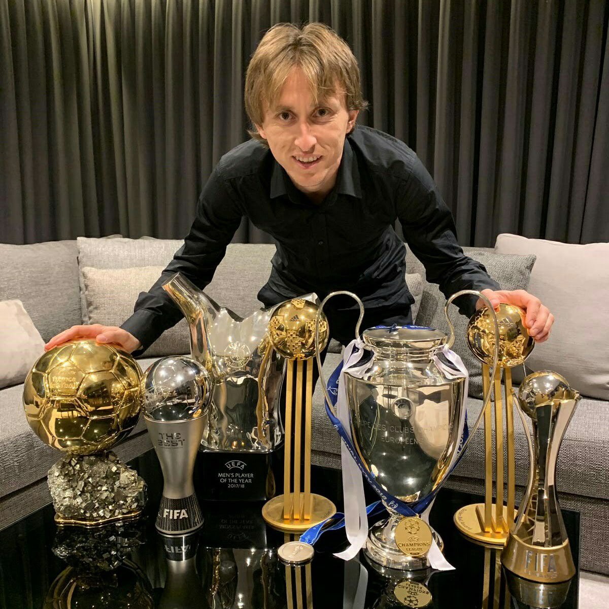 Luka Modric,  Real Madrid,  Zidane anh 1