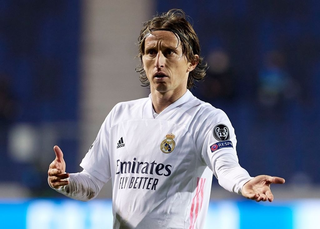 Luka Modric,  Real Madrid,  Zidane anh 4