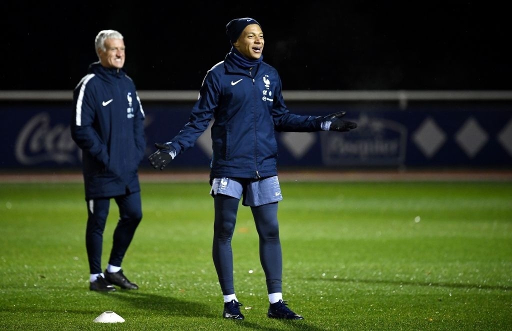 Didier Deschamps,  tuyen Phap,  Euro,  Kylian Mbappe,  Paul Pogba anh 3