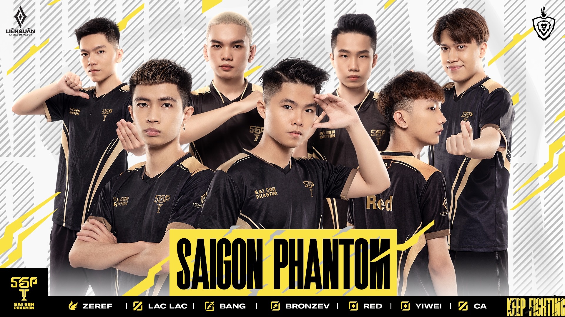 Lien Quan Mobile,  Saigon Phantom,  Dau truong Danh vong,  Dau truong Danh vong mua xuan,  Yiwei,  Lai Bang anh 1