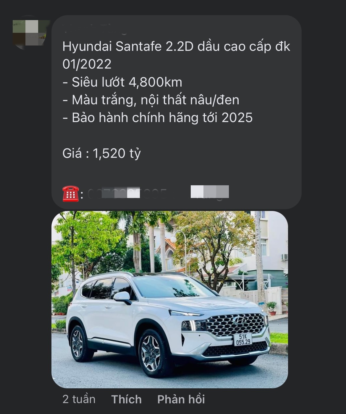 xe Hyundai Santafe anh 1